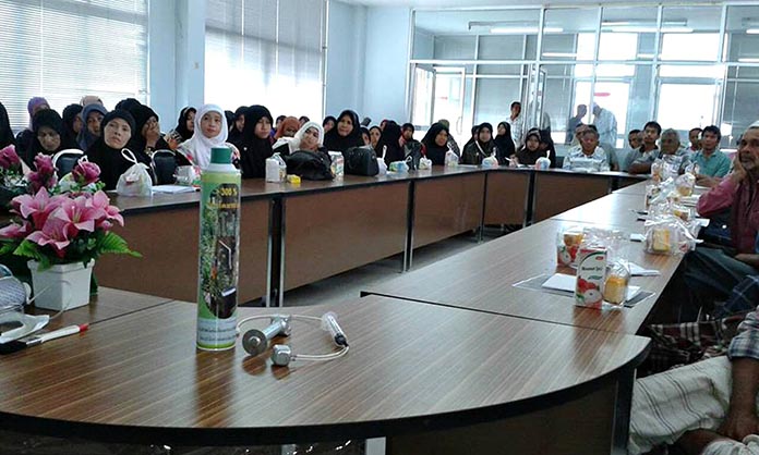 2.โครงการส่งเสริมการเพิ่มผลผลิตในสวนยาง