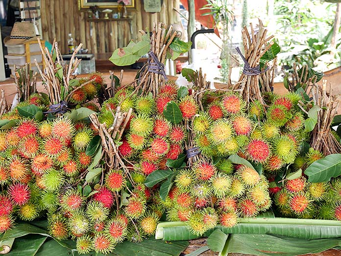 เงาะที่มีรสชาติหวาน-หอม