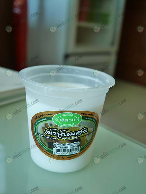 3.เต้าหู้นมสดรสนม-สินค้าชิ้นแรกของบริษัท