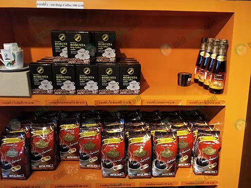 ผลิตภัณฑ์แปรรูปกาแฟจากสหกรณ์