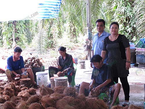 6.การดูแลคนงานทุกขั้นตอนการทำวัตถุดิบคุณภาพ