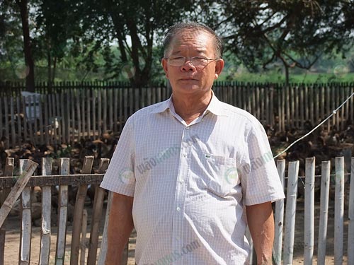 1.คุณวิทยา-กิตติพันธุ์วรกุล-เจ้าของฟาร์มเพาะลูกเป็ด