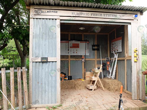 7.ห้องควบคุมระบบรั้วไฟฟ้า