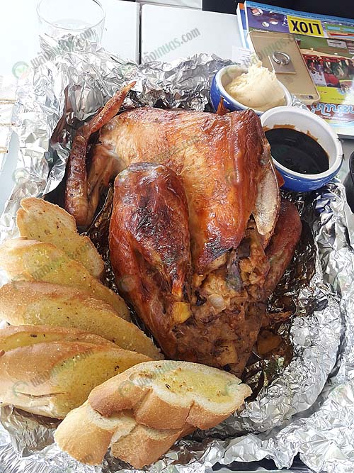 ไก่งวงอบ