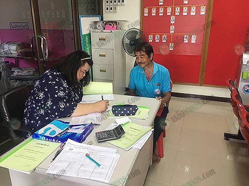 เกษตรกรที่เข้าร่วมโครงการ