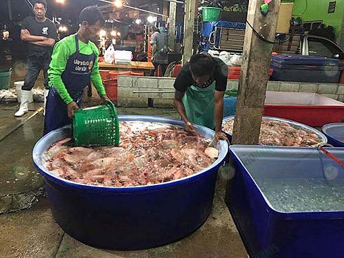 7.บริเวณแผงหน้าร้านอั่งเปา-แพปลา