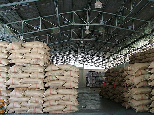 8.โรงงานเก็บเมล็ดพันธุ์ข้าวเพื่อแจกจ่ายให้กับเกษตรกร