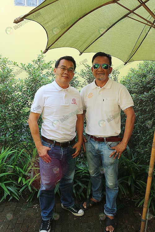 1.คุณถนอมศักดิ์ ศรีบุญเรือง (คนซ้าย) และคุณทวีศักดิ์ แป้นทิม