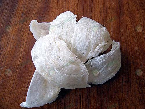 รังนกนางแอ่นที่ทำความสะอาดแล้ว