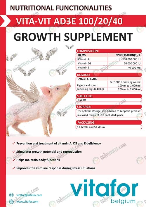 VITA-VIT AD3E 100-20-40 - PIG