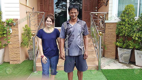 คุณนาวิน พิมพ์พยอม เพาะพันธุ์ปลาน้ำจืดหลากหลายชนิด