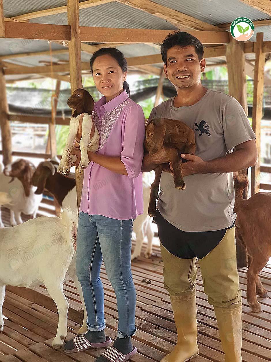 1.คุณศักรินทร์ สมัยสง เจ้าของพรประคองฟาร์ม