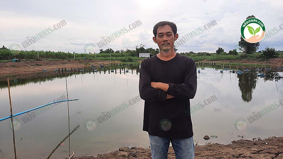 1.คุณจตุพล พรพนมชัย หรือคุณกอล์ฟ เจ้าของฟาร์มปลานิล JP Farm