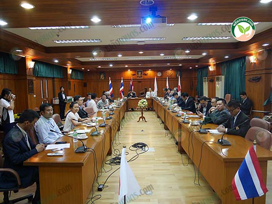 1.บรรยากาศภายในวันงานก่อนลงนามความร่วมมือส่งเสริม ต้นไม้โตเร็ว