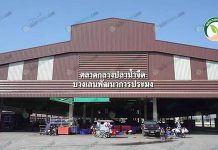 “ตลาดกุ้งบางเลนธานี” แหล่ง ปลาน้ำจืด ใหญ่ที่สุดในประเทศไทย เปิดพื้นที่ช่วยเหลือเกษตรกร พร้อมดันแพกุ้งเทียบเท่ามหาชัย 1.บรรยากาศด้านหน้าตลาดบางเลนธานี