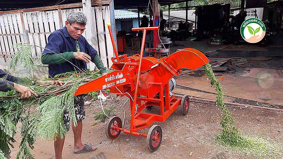 3.เครื่องสับสามารถป้อนวัตถุดิบได้หลากหลาย