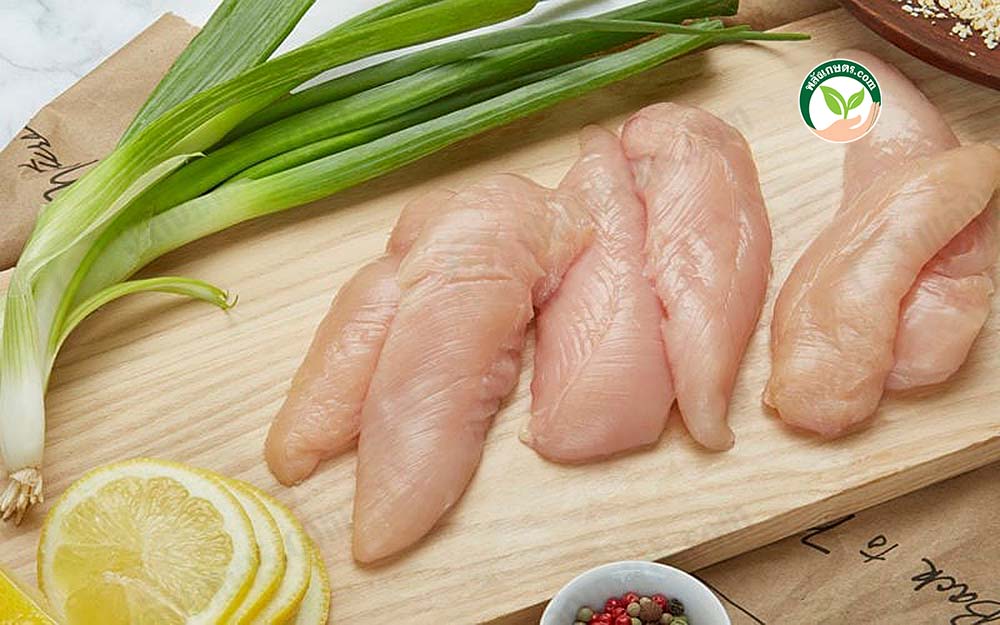 1.กล้ามเนื้อสันในอกไก่ หรือเทนเดอร์ เป็นกล้ามเนื้ออกส่วนที่มีชื่อว่า เพคโตราลิส ไมเนอร์
