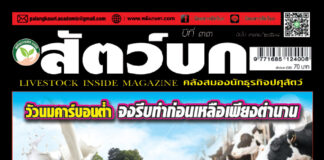 ปก นิตยสาร สัตว์บก ฉบับ 391 (พฤศจิกายน 2568)
